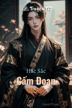 Ảnh bìa truyện Hắc Sắc Cấm Đoạn Hệ Liệt với các nhân vật chính trong bối cảnh hiện đại.