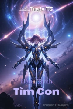 Bìa truyện Hành Trình Tìm Con với hình ảnh u ám, bí ẩn.