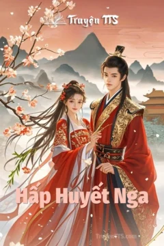 Bìa truyện "Nga" với hình ảnh Giang Nam mưa gió và nhân vật chính cô độc.