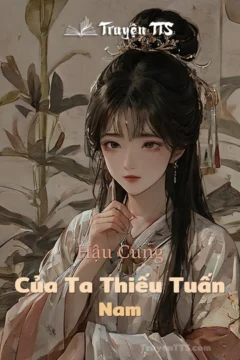 Bìa truyện Hậu Cung Của Ta Thiếu Tuấn Nam với hình ảnh nữ chính quyền lực và dàn mỹ nam hấp dẫn.