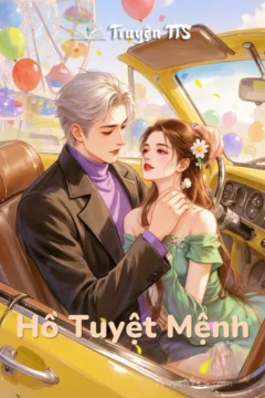 Bìa truyện Hồ Tuyệt Mệnh với hình ảnh hồ nước bí ẩn và nhân vật mặc áo tơi câu cá.