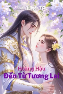 Bìa truyện Hoàng Hậu Đến Từ Tương Lai với hình ảnh nữ chính xinh đẹp trong trang phục cổ đại.