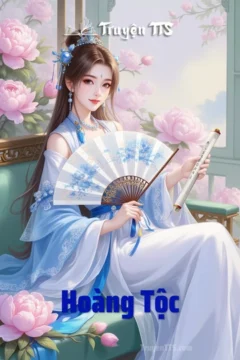 Bìa truyện Hoàng Tộc với hình ảnh nhân vật chính trong bối cảnh hoàng gia thời loạn.