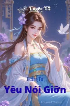 Bìa truyện Hoàng Tử Yêu Nói Giỡn với hình ảnh hai nhân vật chính trong trang phục cổ đại.