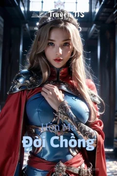 Bìa truyện Hồn Ma Đòi Chồng với hình ảnh ma mị, rùng rợn.