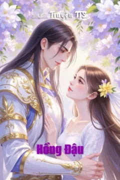 Bìa truyện Hồng Đậu với hình ảnh Công Tôn Lẫm và Lý Hồng Đậu.