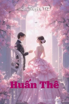 Bìa truyện Huấn Thê với tông màu hiện đại, thể hiện sự bí ẩn.