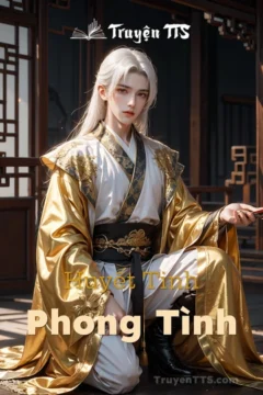 Bìa truyện Phong Tình với hình ảnh hai nhân vật nam chính trong bối cảnh hắc bang.