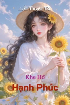 Bìa truyện Khe Hở Hạnh Phúc với hình ảnh lãng mạn của hai nhân vật chính.