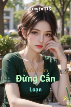 Bìa truyện Khốc Nam Đừng Cắn Loạn với hình ảnh ma cà rồng và cô gái bí ẩn