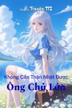 Bìa truyện Không Cẩn Thận Nhặt Được Ông Chủ Lớn với hình ảnh cặp đôi hiện đại
