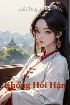 Bìa truyện Không Hối Hận với hình ảnh đôi lứa trong trang phục cổ đại