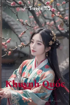 Ảnh bìa truyện Khuynh Quốc, với Lệ Vương và Giang Điềm Điềm trong trang phục cổ đại.