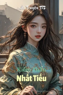 Bìa truyện Kiếm Thần Nhất Tiếu với hình ảnh nhân vật chính trong trang phục cổ trang, cầm kiếm.
