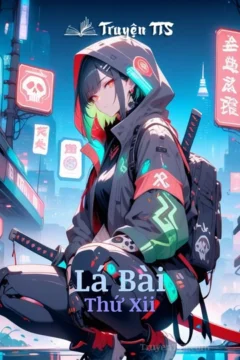 Bìa truyện "Lá Bài Thứ XII" với hình ảnh bí ẩn, tượng trưng cho cuộc đấu trí căng thẳng và truy tìm tội ác.