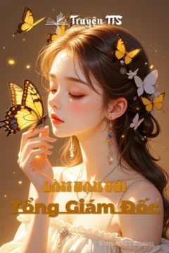 Bìa truyện Tổng Giám Đốc với hình ảnh hai nhân vật chính