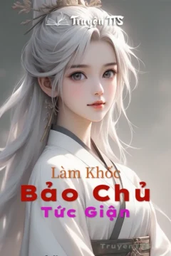 Bìa truyện Làm Khốc Bảo Chủ Tức Giận với hình ảnh mỹ nhân cổ đại và lãnh chúa.