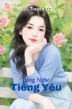 Bìa truyện Tiếng Yêu với hình ảnh hai nhân vật chính