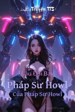Bìa truyện Lâu Đài Bay Của Pháp Sư Howl với hình ảnh Pháp Sư Howl và Sophie Hatter