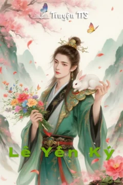 Bìa truyện Lê Yên Ký Đam Mỹ cổ đại, khắc họa tình yêu giữa ca kỹ và Vương Gia.