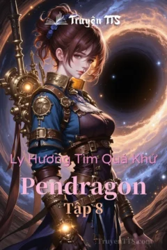 Bìa sách Pendragon 8: Ly Hương Tìm Quá Khứ với hình ảnh Bobby Pendragon trên đảo Ibara.
