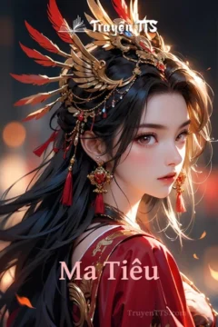 Bìa truyện Ma Tiêu với nhân vật Ngạo Tử Thanh cầm kiếm, trên tay có quyển Phong Vân Bảng.