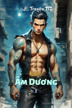 Bìa truyện Mắt Âm Dương I với hình ảnh Vương Uy đối mặt với bí ẩn