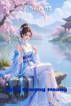 Bìa truyện Mệnh Phượng Hoàng, khắc họa hình ảnh một cô gái với khí chất vương giả.