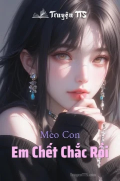 Ảnh bìa truyện Em Chết Chắc Rồi, thể hiện cô gái ngây thơ và chàng trai bí ẩn trong câu chuyện tình yêu học đường.
