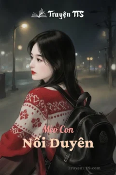 Bìa truyện Mèo Con Nối Duyên với hình ảnh hai nhân vật chính trong bối cảnh hiện đại.