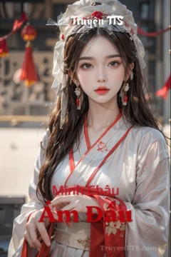 Bìa truyện Minh Châu Ám Đầu với hình ảnh nữ y quán và vương gia.