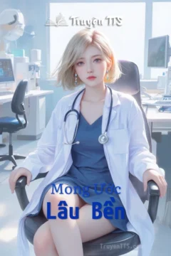 Bìa truyện "Mong Ước Lâu Bền" với hình ảnh cặp đôi trẻ trong bối cảnh hiện đại.