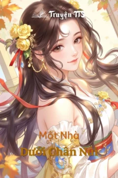 Bìa truyện "Một Nhà Dưới Chân Núi" với hình ảnh làng quê yên bình.