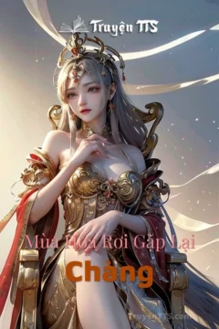 Bìa truyện Mùa Hoa Rơi Gặp Lại Chàng với hình ảnh hoa sơn trà và hai nhân vật chính.