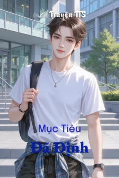Bìa truyện "Mục Tiêu Đã Định" với hình ảnh lãng mạn của cặp đôi quân nhân.