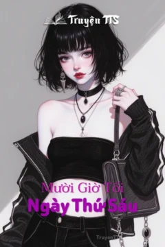 Bìa truyện Mười Giờ Tối, Ngày Thứ Sáu với hình ảnh hai nhân vật chính