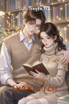 Bìa truyện "Muôn Nẻo Đường Yêu" với hình ảnh lãng mạn, thể hiện hành trình tình yêu của các nhân vật.