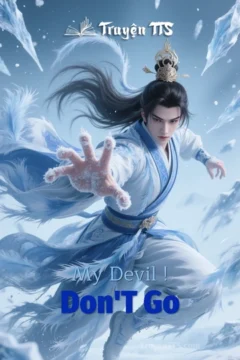 Bìa truyện My Devil ! Don't Go với hình ảnh Hắc pháp sư và Bạch pháp sư