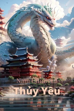 Bìa truyện Nam Chính Là Thủy Yêu với hình ảnh thủy yêu và cô gái dịu dàng.