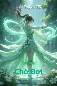 Bìa truyện Ngàn Năm Chờ Đợi với hình ảnh thần tiên và tri kỷ