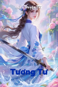 Bìa truyện Nghìn Kế Tương Tư với hình ảnh các nhân vật trong bối cảnh cung đình.