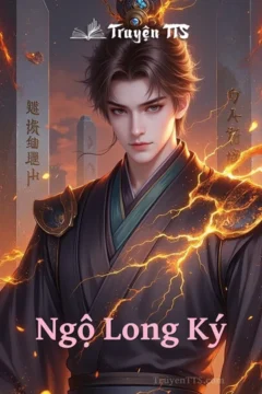 Bìa truyện Ngộ Long Ký với hình ảnh rồng và người trong bối cảnh cổ đại.