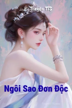 Ảnh bìa tiểu thuyết Ngôi Sao Đơn Độc, khắc họa đam mê cuồng nhiệt giữa đôi tình nhân.