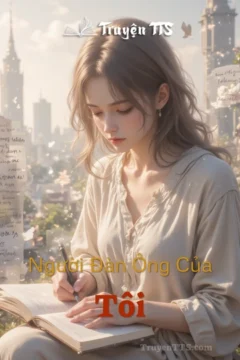 Bìa truyện Người Đàn Ông Của Tôi với hình ảnh lãng mạn của thầy và trò.