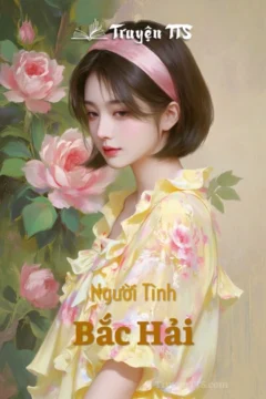 Ảnh bìa truyện Người Tình Bắc Hải với khung cảnh biển xanh và bầu trời đầy sao.