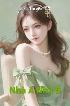 Ảnh bìa truyện Nhà A Nhà B, thể hiện bối cảnh đô thị và tình yêu lãng mạn.