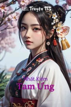 Bìa truyện Nhất Kiếm Tam Ưng với hình ảnh kiếm hiệp.