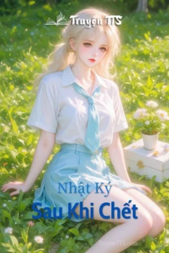 Ảnh bìa truyện Nhật Ký Sau Khi Chết với hình ảnh một cô gái bí ẩn và cuốn nhật ký cũ.
