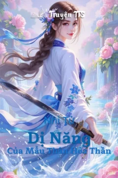Bìa truyện Dị Năng Của Mẫu Thân Hỏa Thần với nhân vật nữ mạnh mẽ.