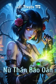 Bìa sách Nữ Thần Báo Oán, tiểu thuyết trinh thám của Agatha Christie.